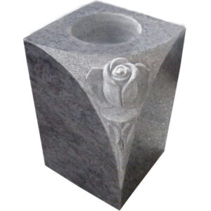 Vase commémoratif en granit de style moderne