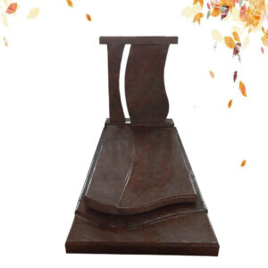 pierre tombale granit rose