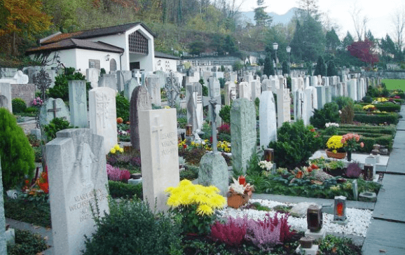 Les tombes paysagères en Europe