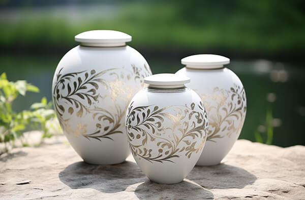 justhigh._White_Granite_Cremation_Urns_with_Beautiful_Patterns