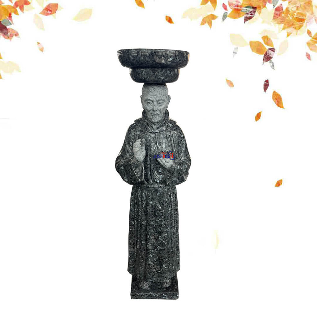 blue pearl statue en granit