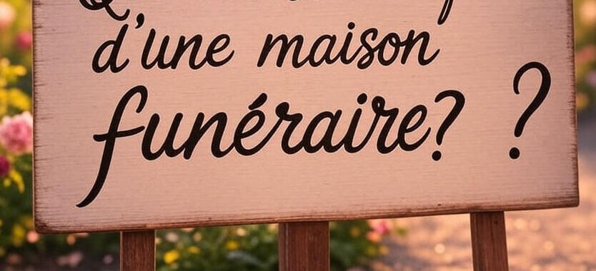 Quelle est la définition d'une maison funéraire