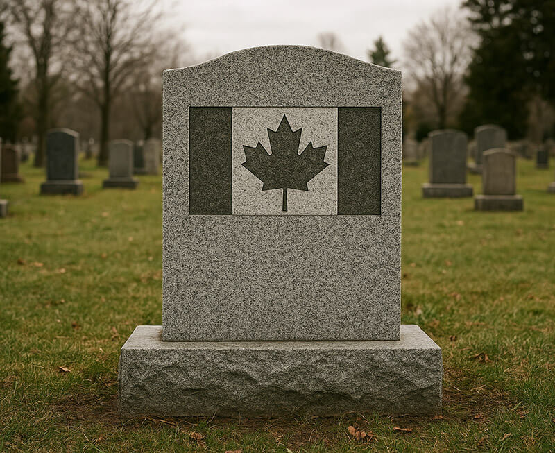 Quel est le prix d'un monument funéraire au Québec