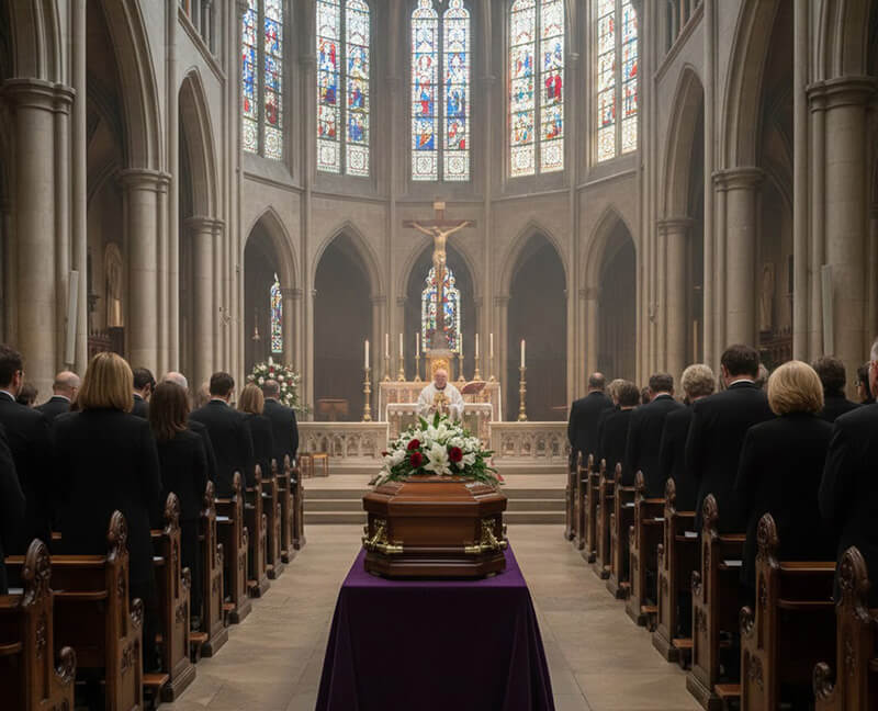 Est-il possible d'être enterré sans cercueil