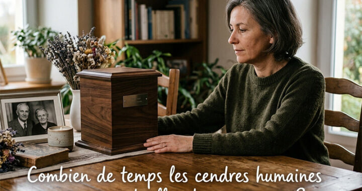 Combien de temps les cendres humaines se conservent-elles dans une urne
