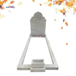 1593 pierre tombale musulmane en marbre blanc Carrara