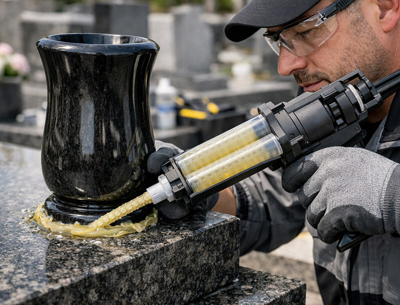 Quelle est la meilleure colle pour fixer un vase sur une pierre tombale4