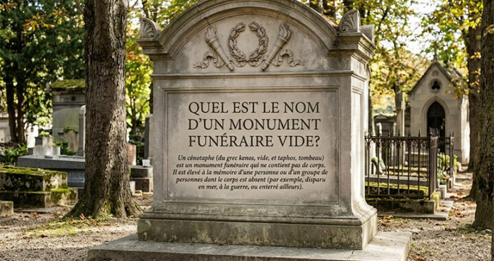 Quel est le nom d'un monument funéraire vide
