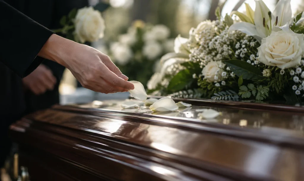 Pourquoi jette-t-on des fleurs sur un cercueil2